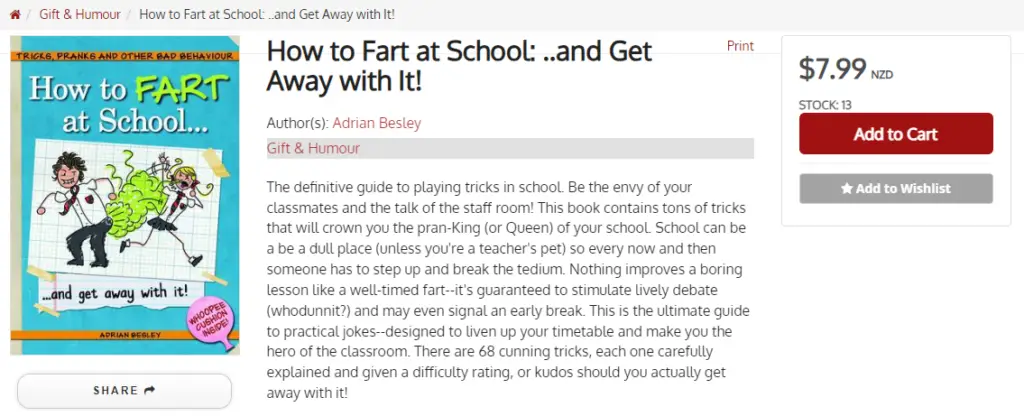 How to fart in school?