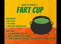 How to make a fart cup?